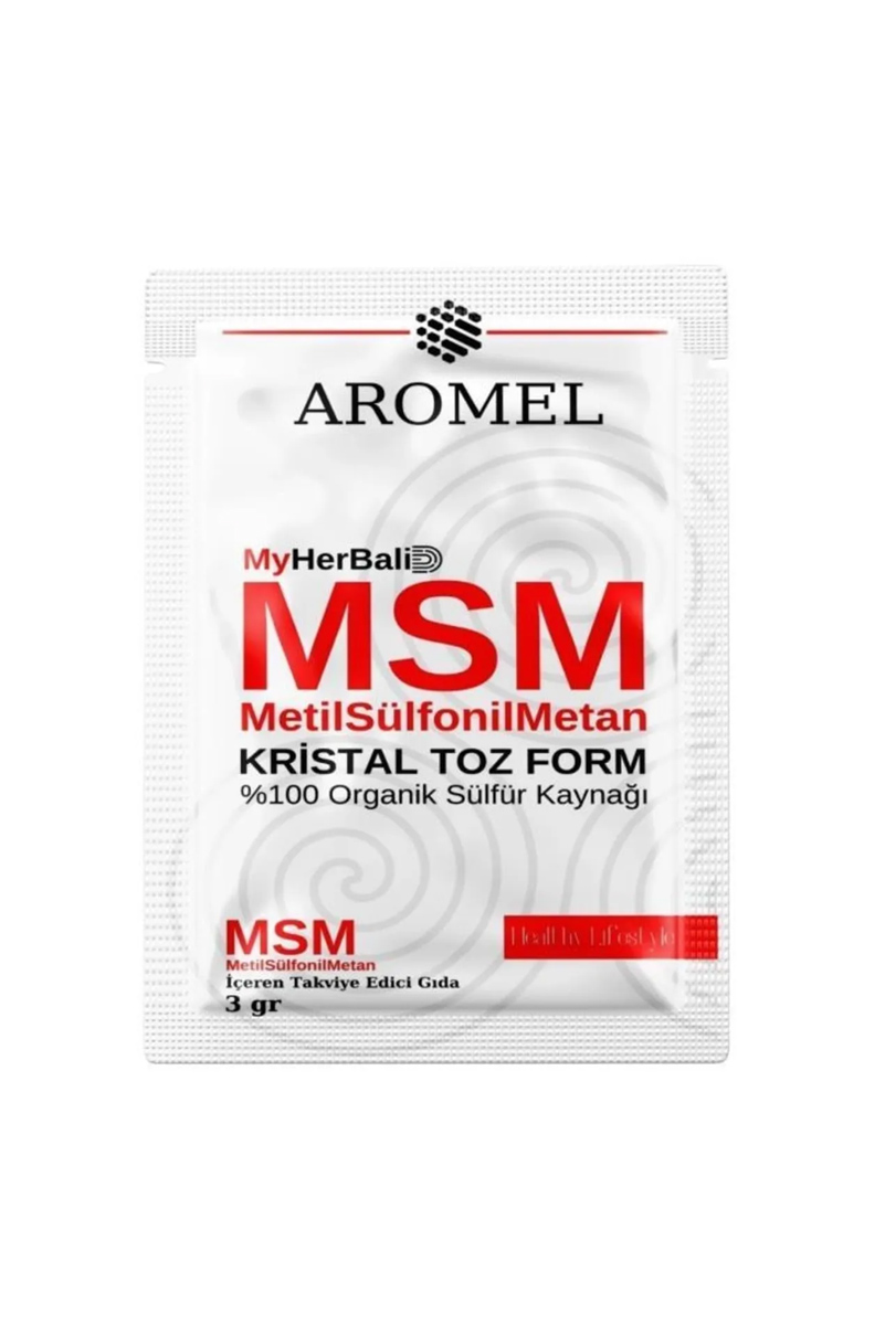 پودر متیل سولفونیل متان ساشه ای  Aromel - بسته 45 عددی