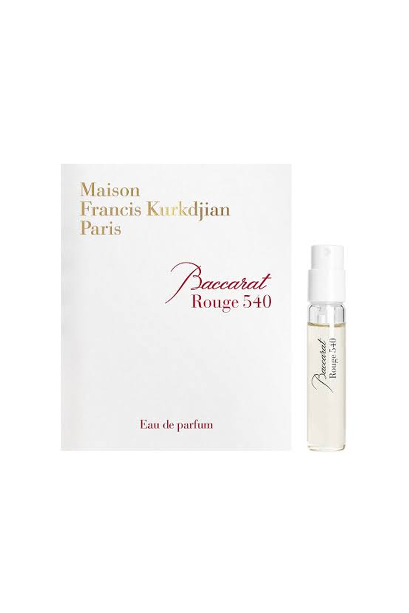 سمپل عطر فرانسس کرکجان باکارات رژ 540 ادو پرفیوم (سفید) | MFK Baccarat Rouge 540 EDP Sample
