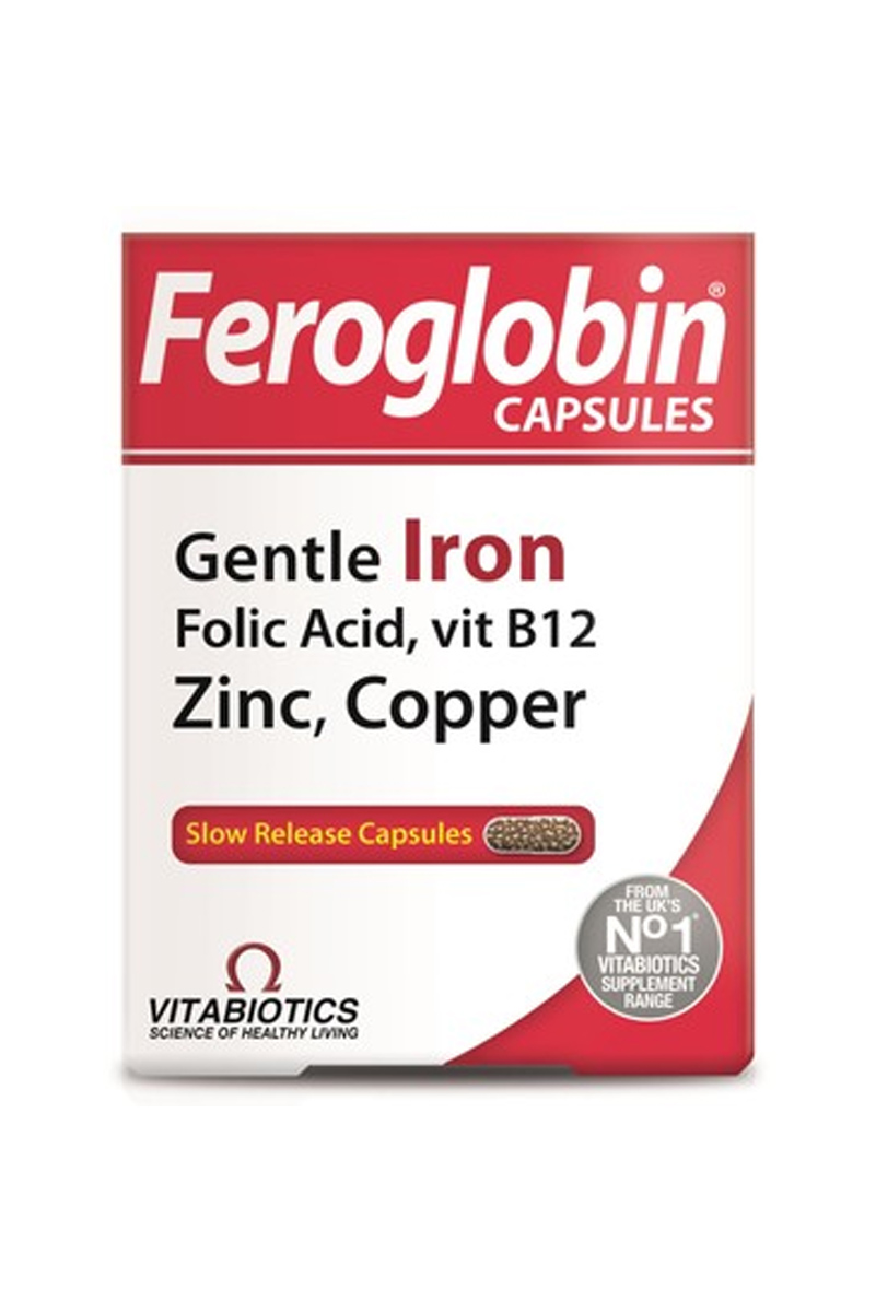 کپسول فروگلوبین B12 برند Vitabiotics - بسته 30 عددی