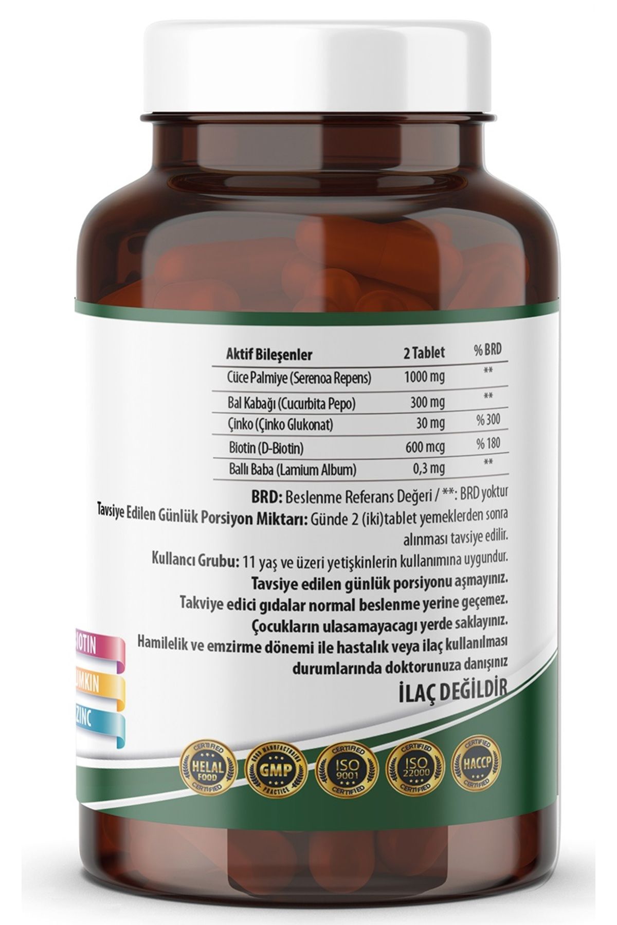 قرص Saw Palmetto کدو تنبل Ncs - بسته ۱۲۰ عددی