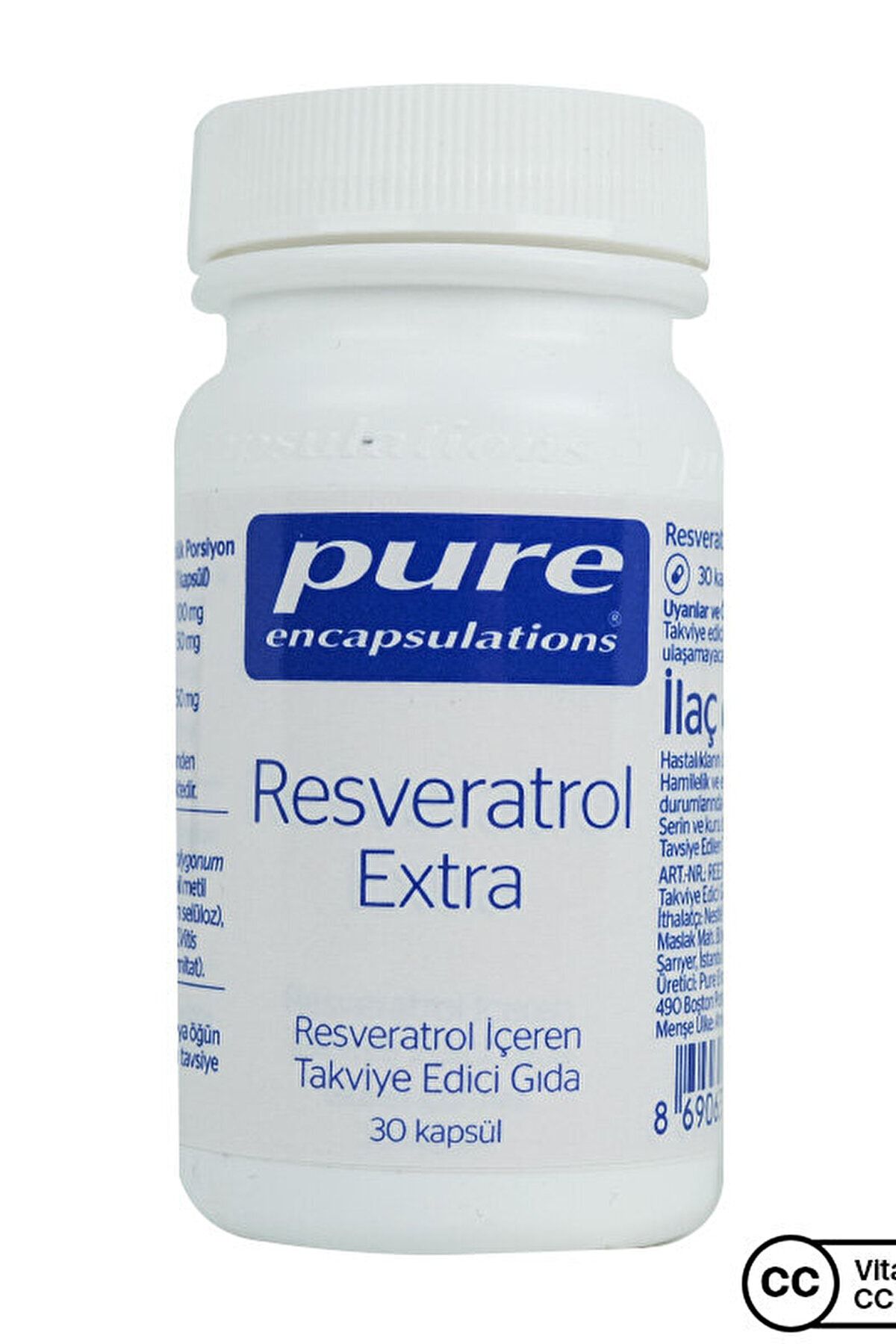 کپسول رزوراترول Pure Encapsulations