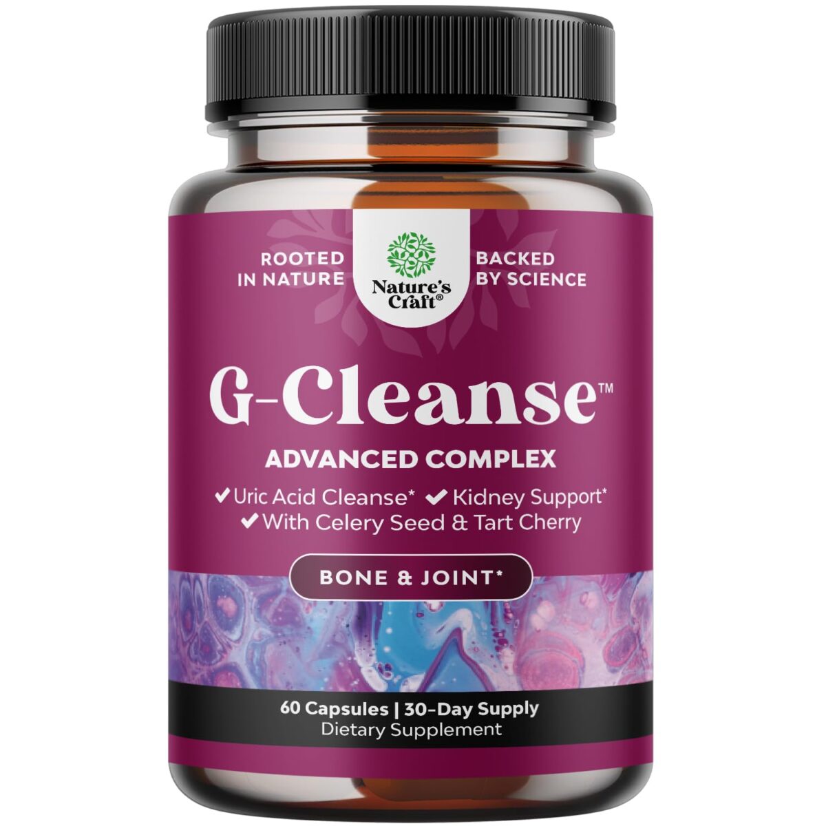 کپسول تنظیم اسید اوریک و تقویت کلیه Natures Craft - بسته ۶۰ عددی