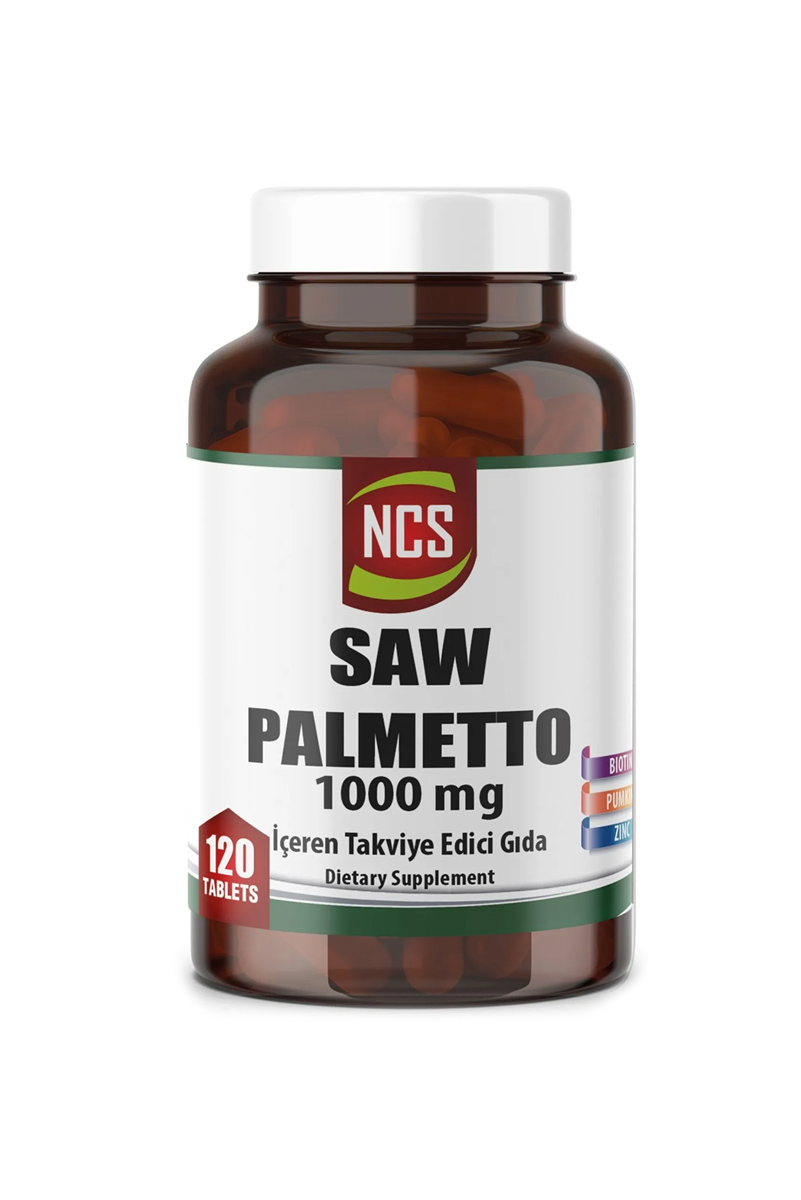 قرص Saw Palmetto کدو تنبل Ncs - بسته ۱۲۰ عددی