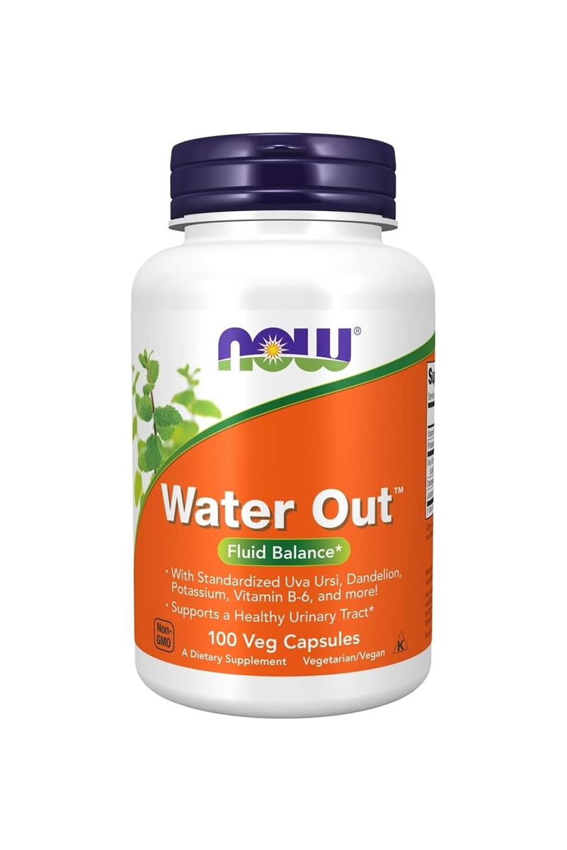 قرص Water Out برند Now Foods - بسته ۱۰۰ عددی