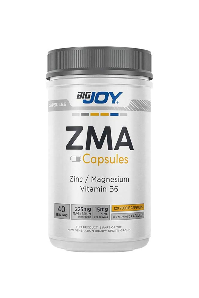 کپسول ZMA برند Bigjoy - بسته ۱۲۰ عددی
