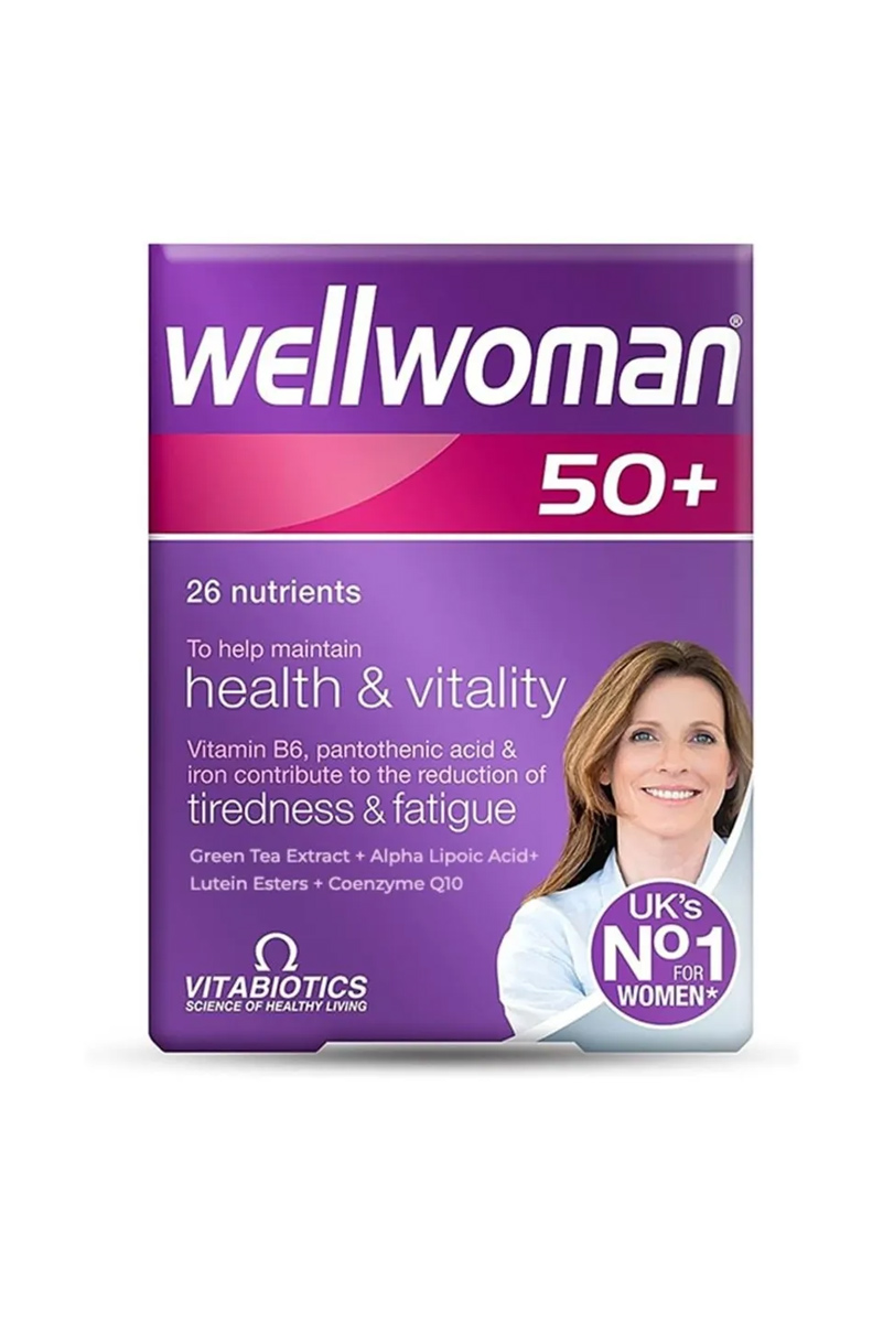 قرص تقویت سیستم ایمنی بانوان بالای 50 سال Vitabiotics – بسته 30 عددی