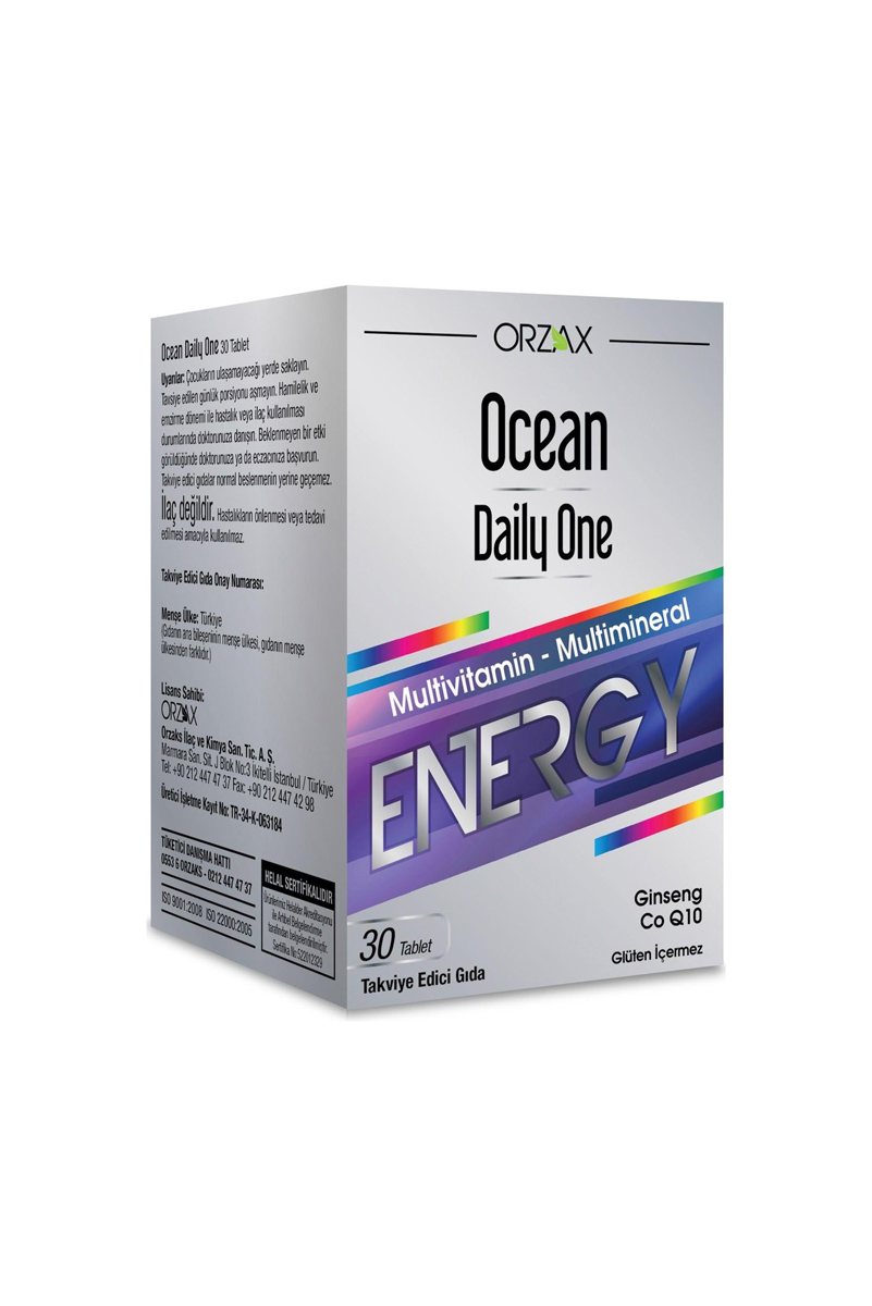 قرص مولتی ویتامین مینرال Ocean - بسته 30 عددی