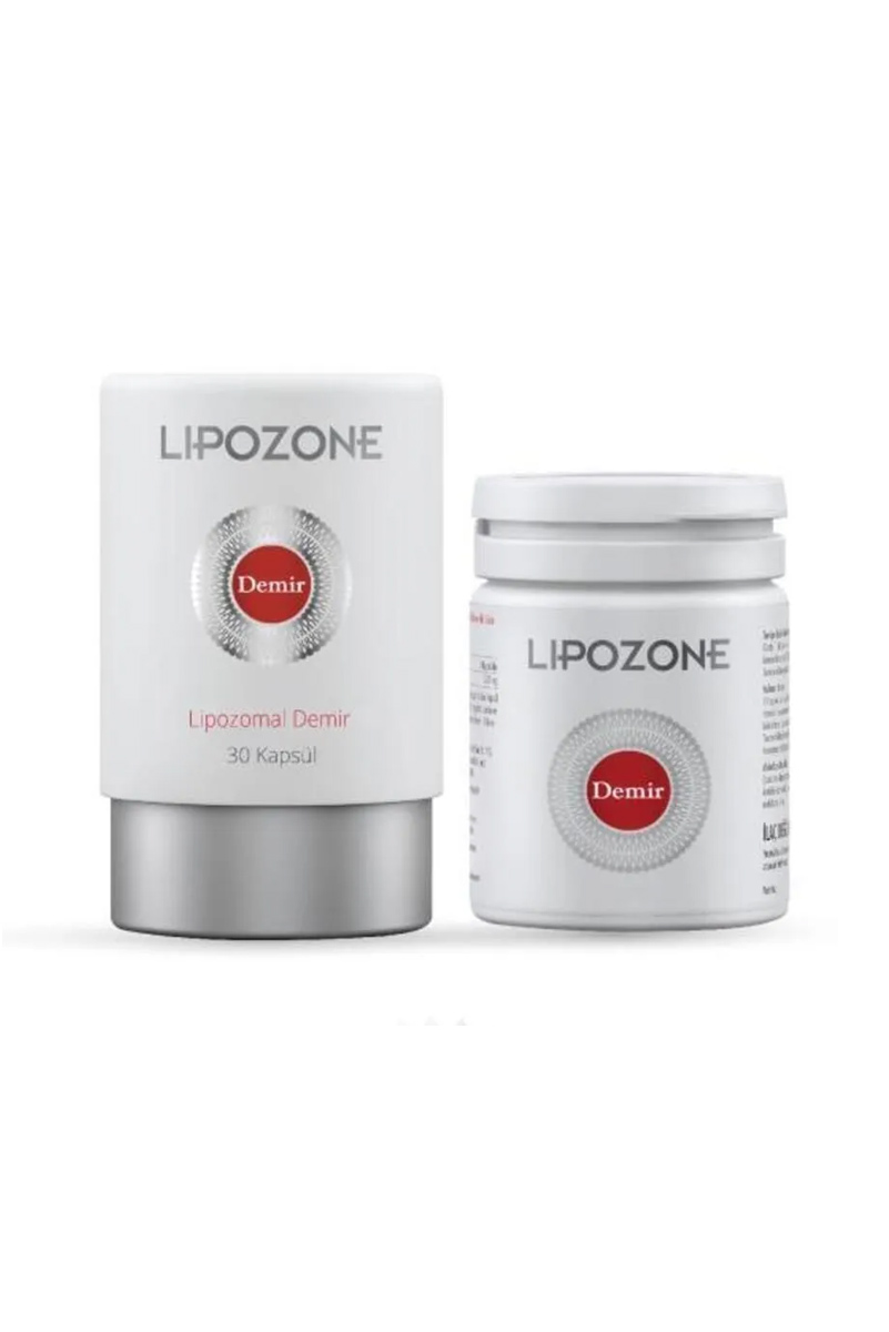 کپسول آهن لیپوزومال ۱۷ میلی گرم Lipozone - بسته ۳۰ عددی