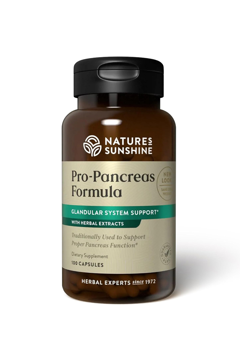کپسول حمایت از پانکراس و گوارش Pro-Pancreas برند Nature's Sunshine