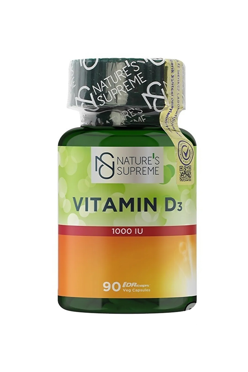کپسول ویتامین D3 هزار Natures Supreme - بسته ۹۰ عددی