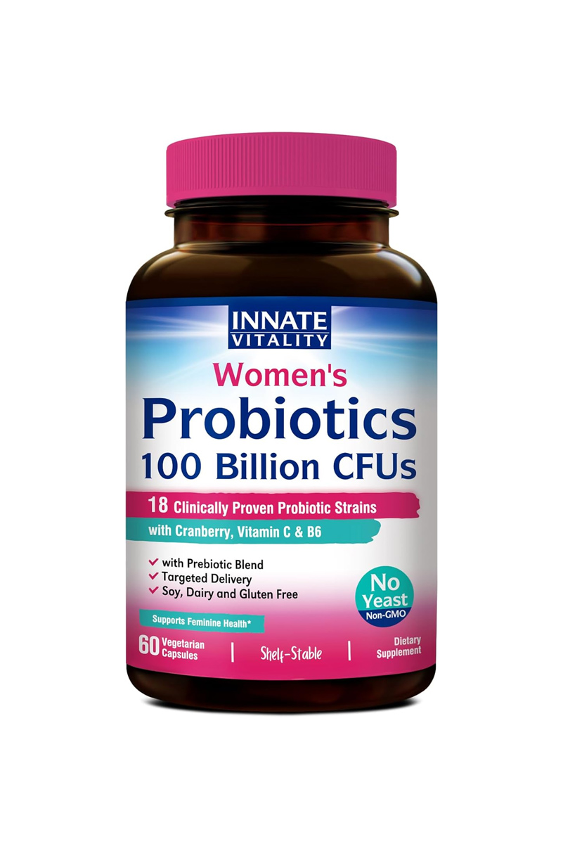 کپسول پروبیوتیک 100 Billion زنانه Innate Vitality - بسته۶۰ عددی