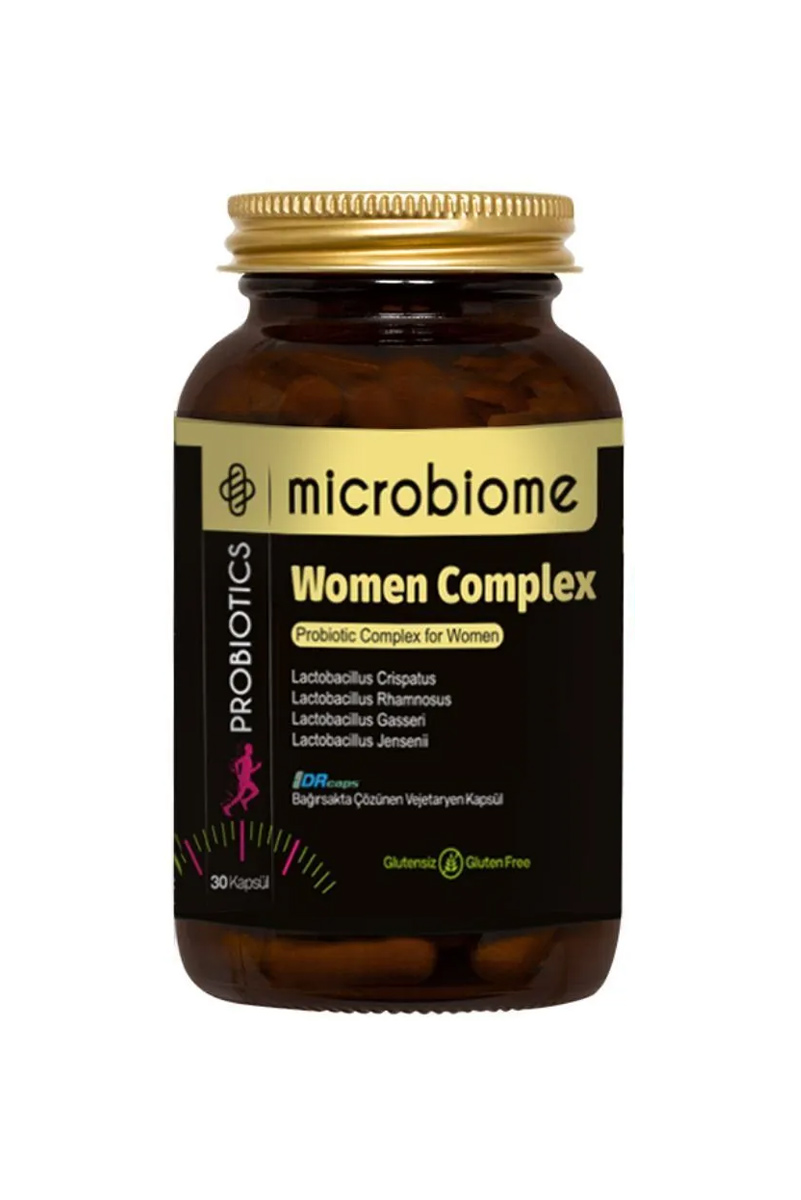 کپسول کمپلکس پروبیوتیک ویژه بانوان Microbiome - بسته ۳۰ عددی