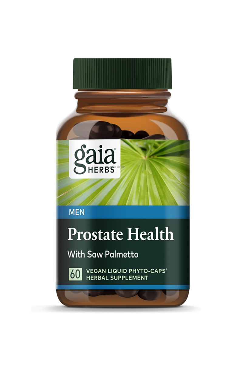 کپسول گیاهی سلامت پروستات Gaia Herbs - بسته ۶۰ عددی