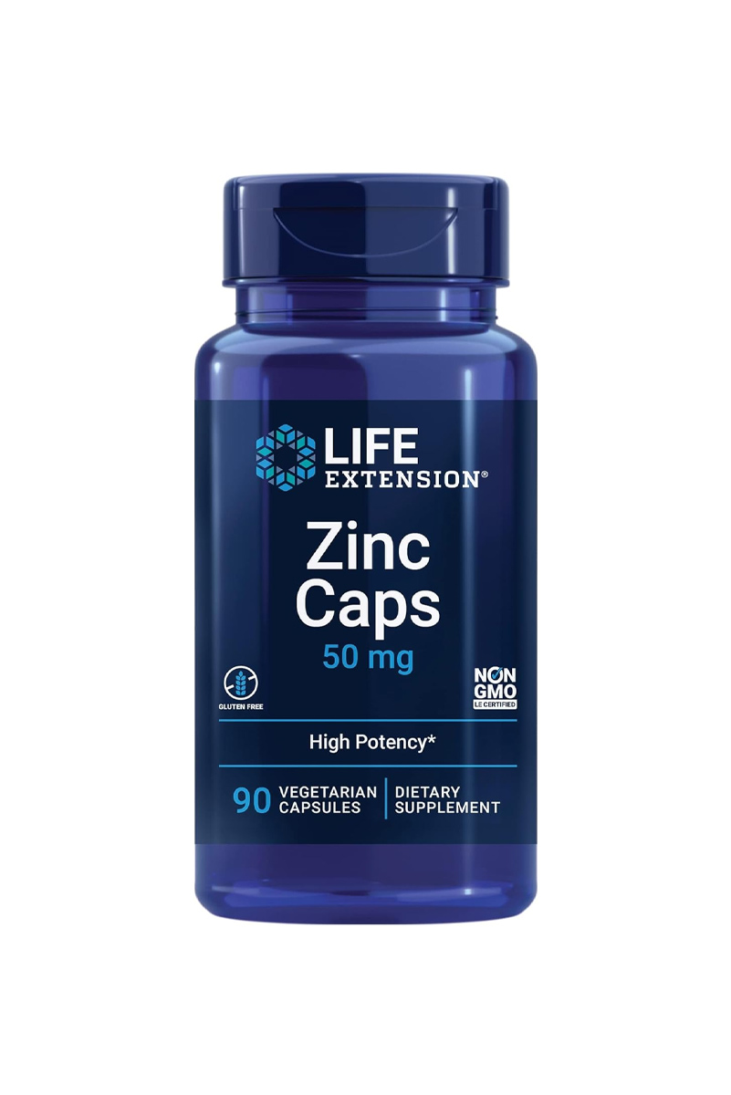 کپسول زینک Life Extension - بسته 90 عددی