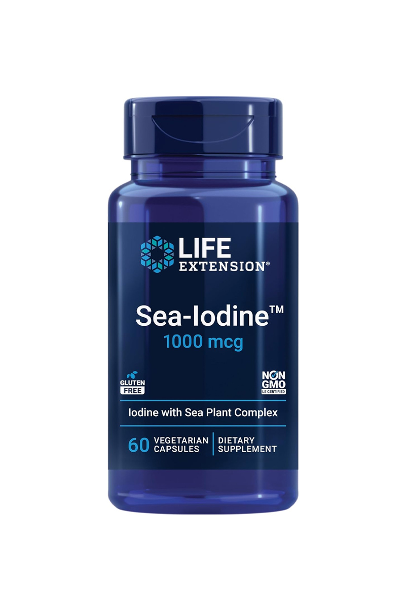 کپسول ید دریایی Life Extension - بسته 60 عددی