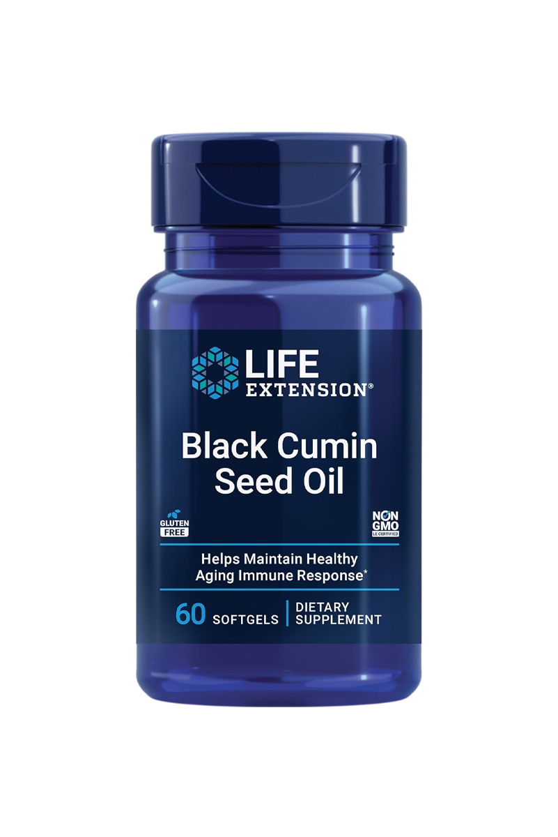 سافت‌ ژل روغن سیاه‌ دانه Life Extension - بسته 60 عددی