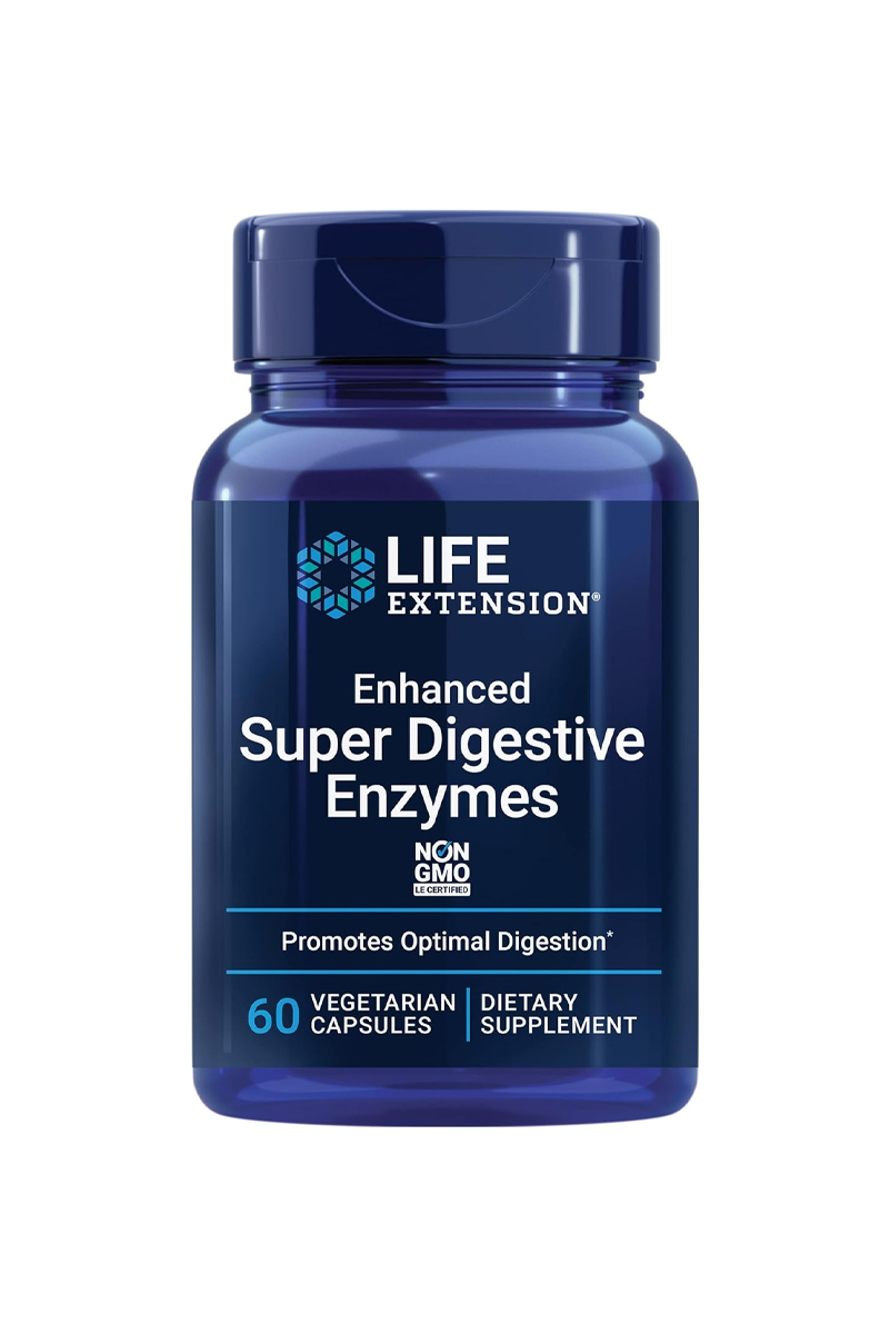 کپسول آنزیم گوارشی Life Extension - بسته 60 عددی