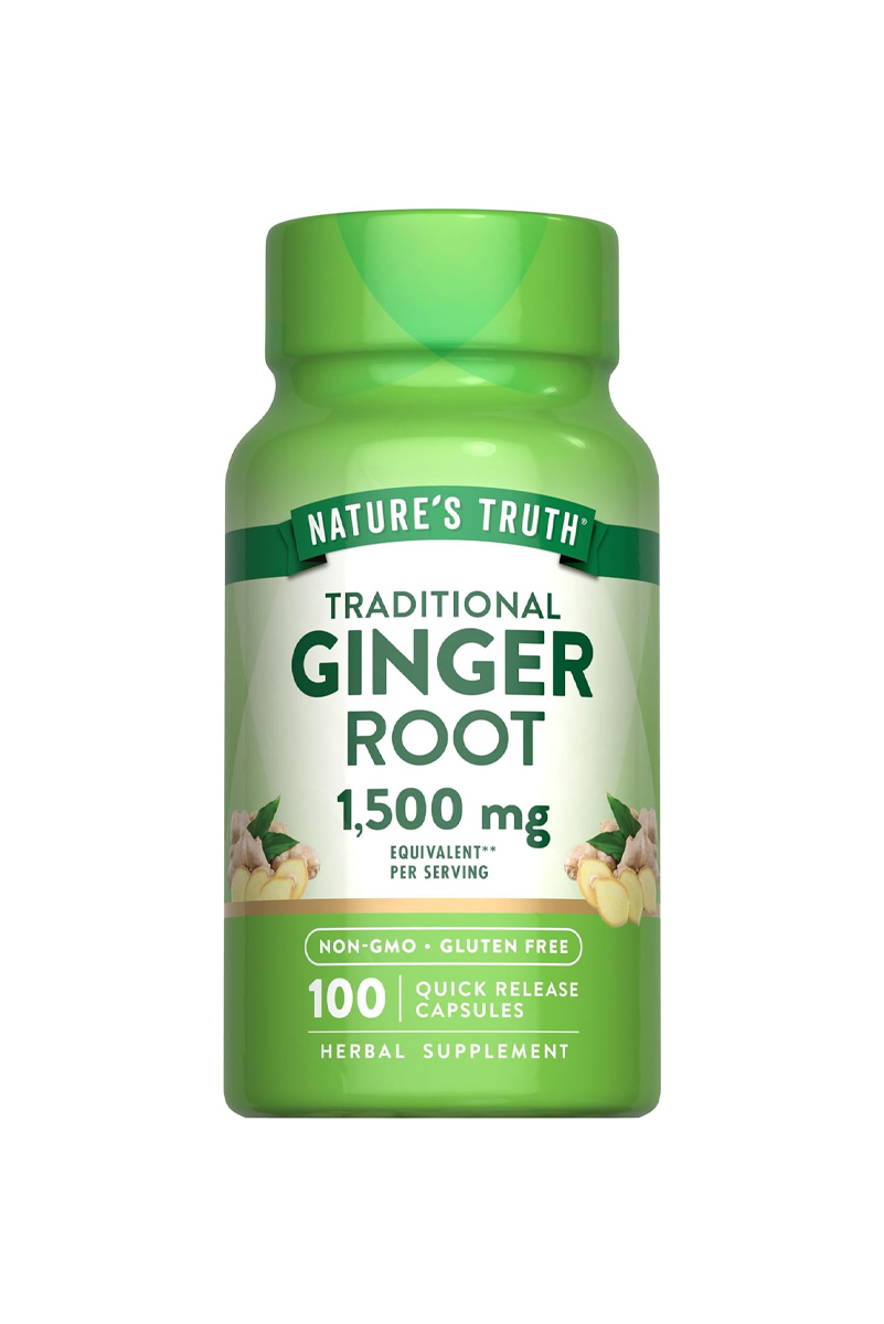 کپسول ریشه زنجبیل Nature's Truth - بسته 100 عددی