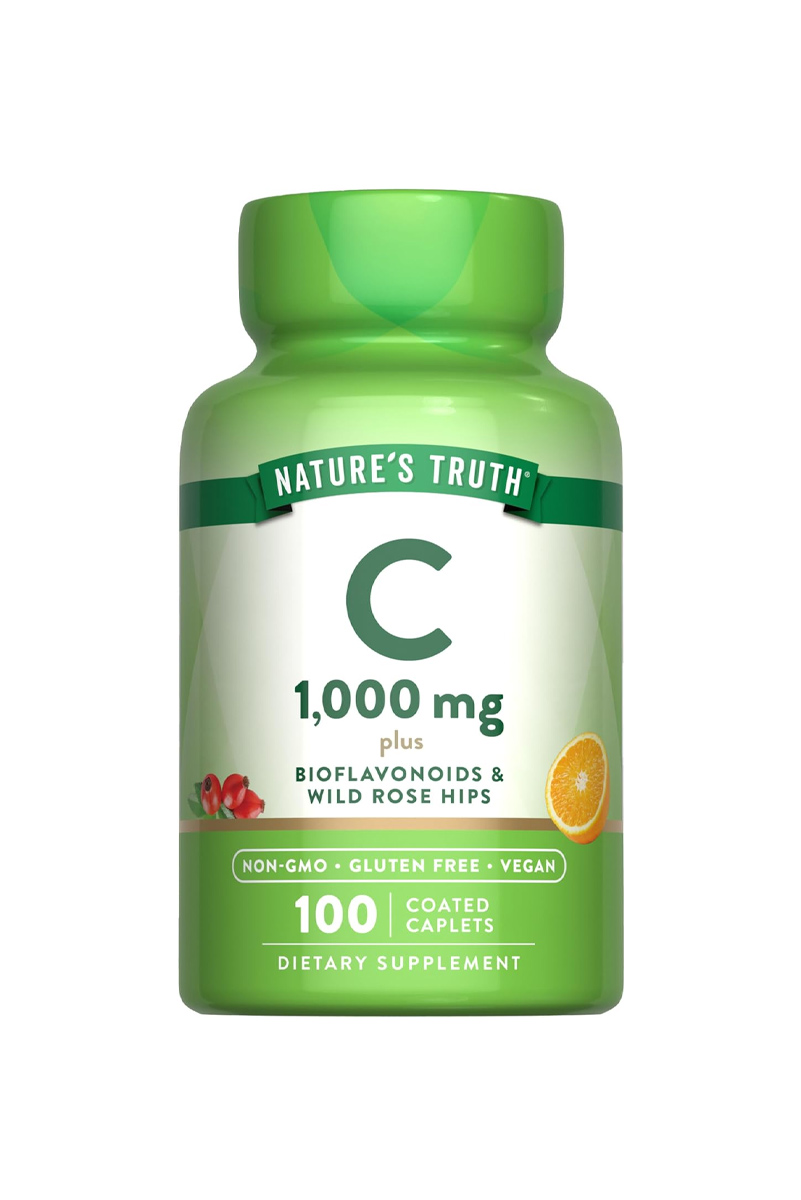 قرص ویتامین C مقدار 1,000 میلی گرم Nature's Truth - بسته ۱۰۰ عددی