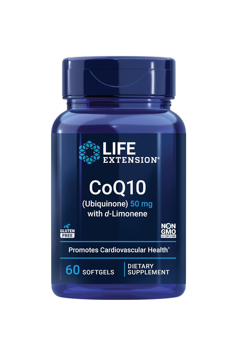 سافت‌ ژل کوآنزیم Q۱۰ و دی‌ لیمونن Life Extension - بسته ۶۰ عددی