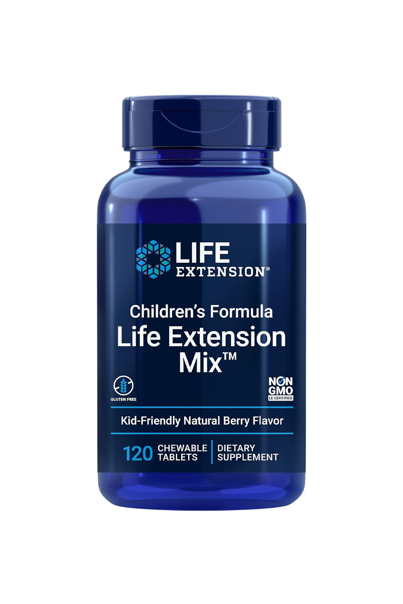 قرص ویتامین و مواد معدنی کامل برای کودکان Life Extension - بسته 120 عددی