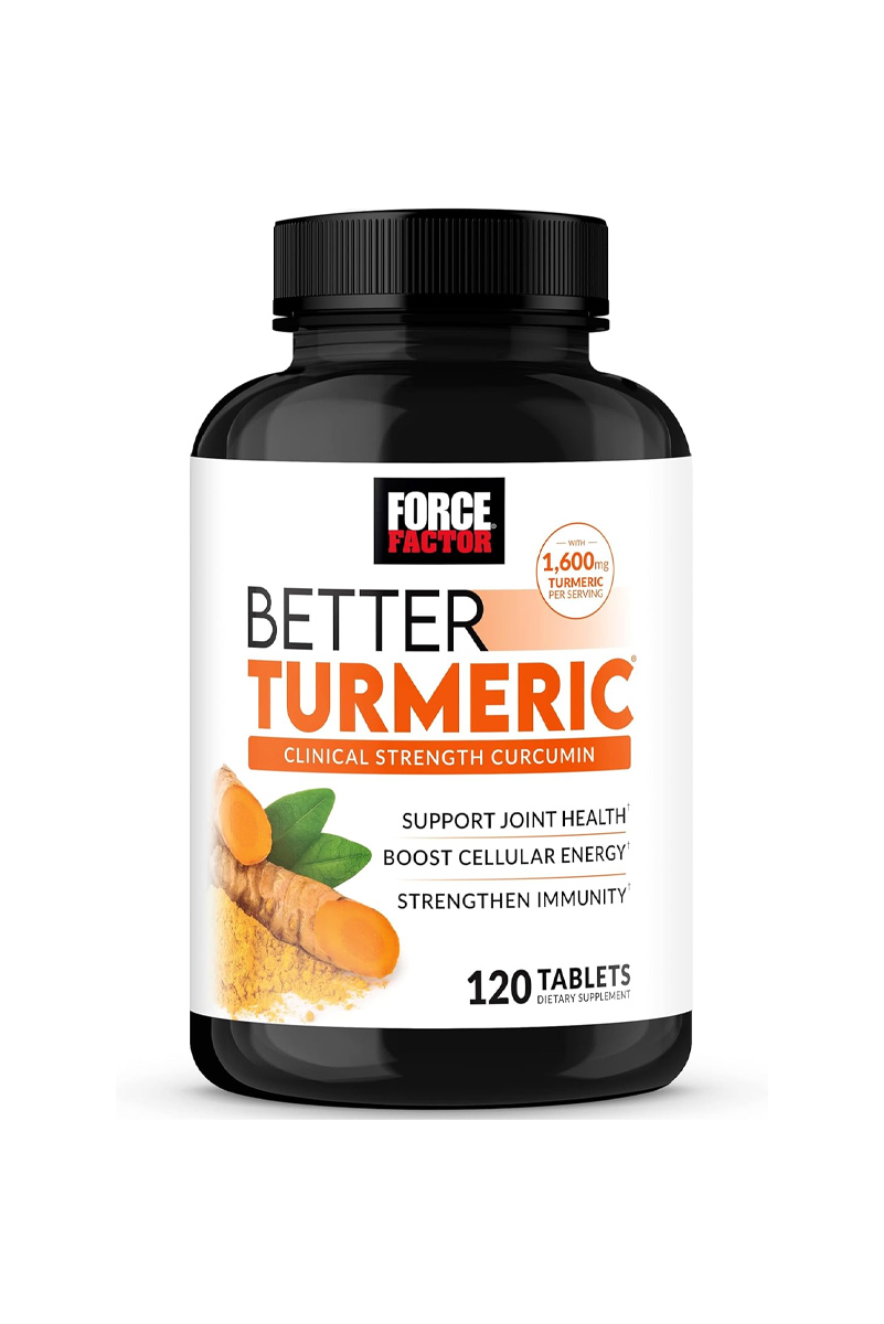 کپسول زردچوبه و کورکومین Force Factor - بسته 120 عددی