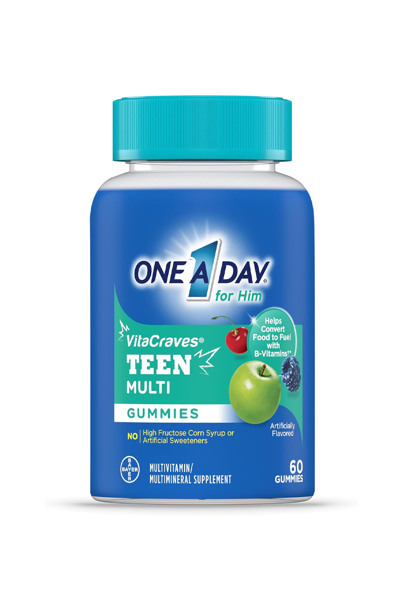 پاستیل مولتی‌ ویتامین مخصوص پسران نوجوان One A Day - بسته 60 عددی