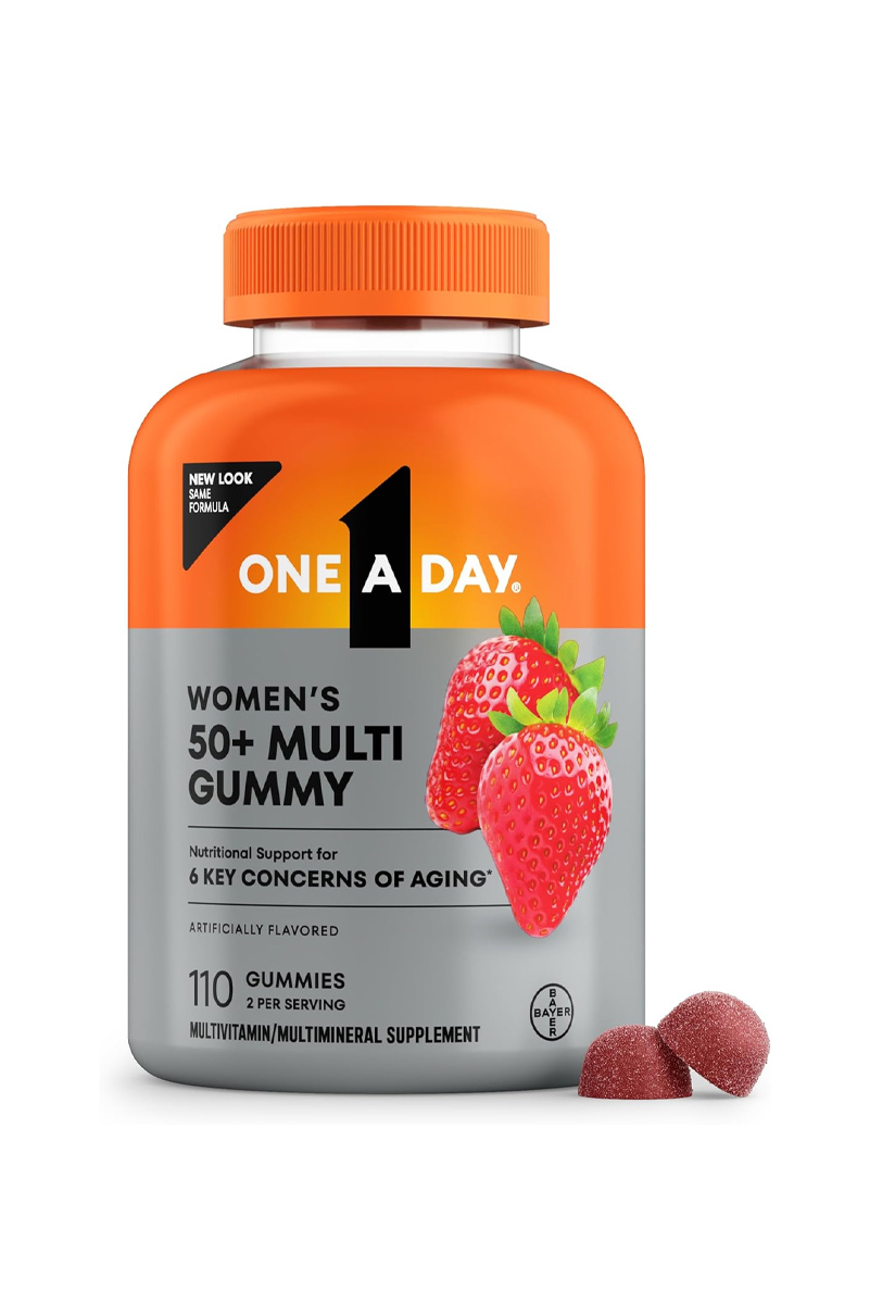 پاستیل مولتی‌ ویتامین زنان ۵۰+ سال One A Day - بسته 110 عددی