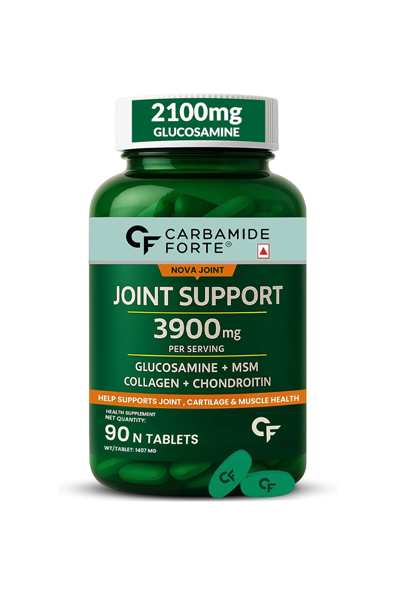 کپسول گلوکزامین , کندرویتین و MSM برند Carbamide Forte - بسته 90 عددی
