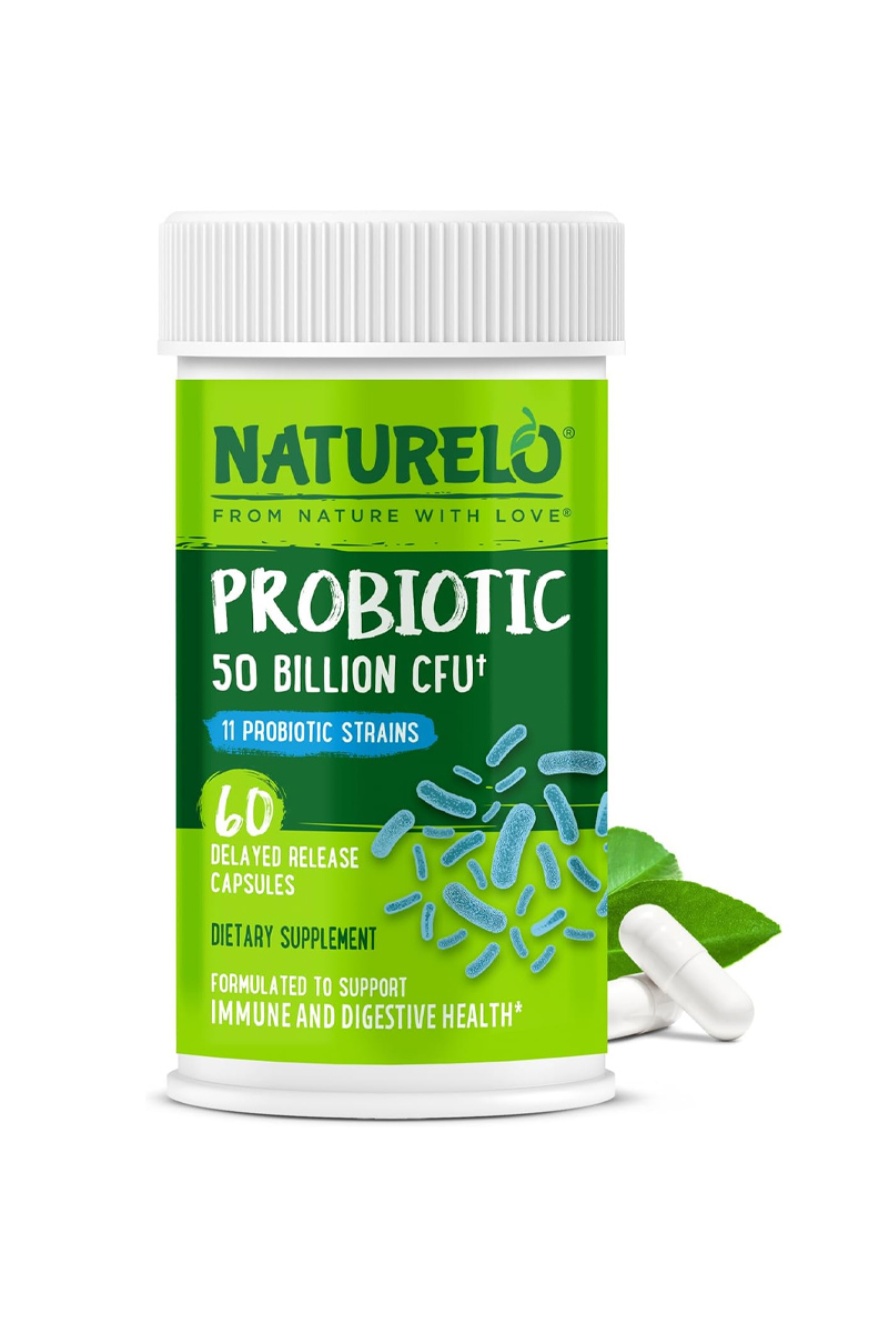 کپسول پروبیوتیک NATURELO - بسته 60 عددی