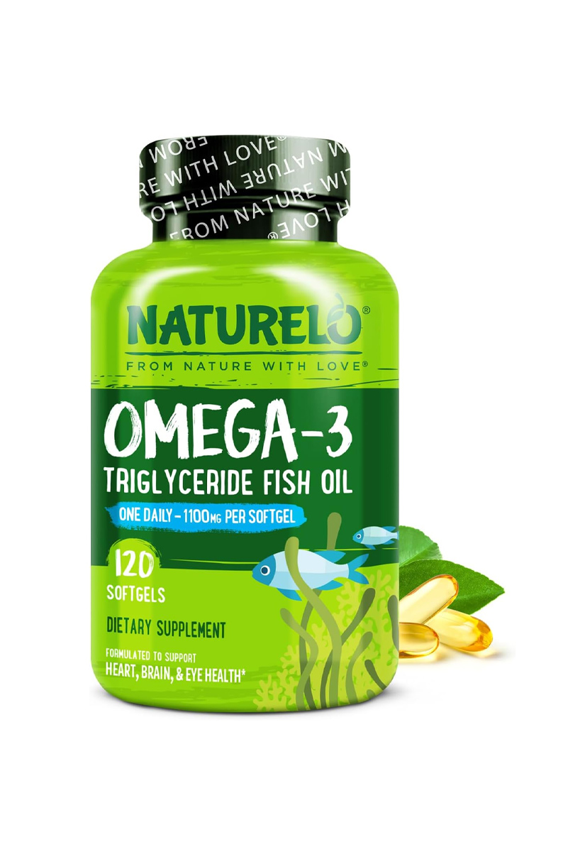 سافت ژل امگا۳ NATURELO - بسته 120 عددی