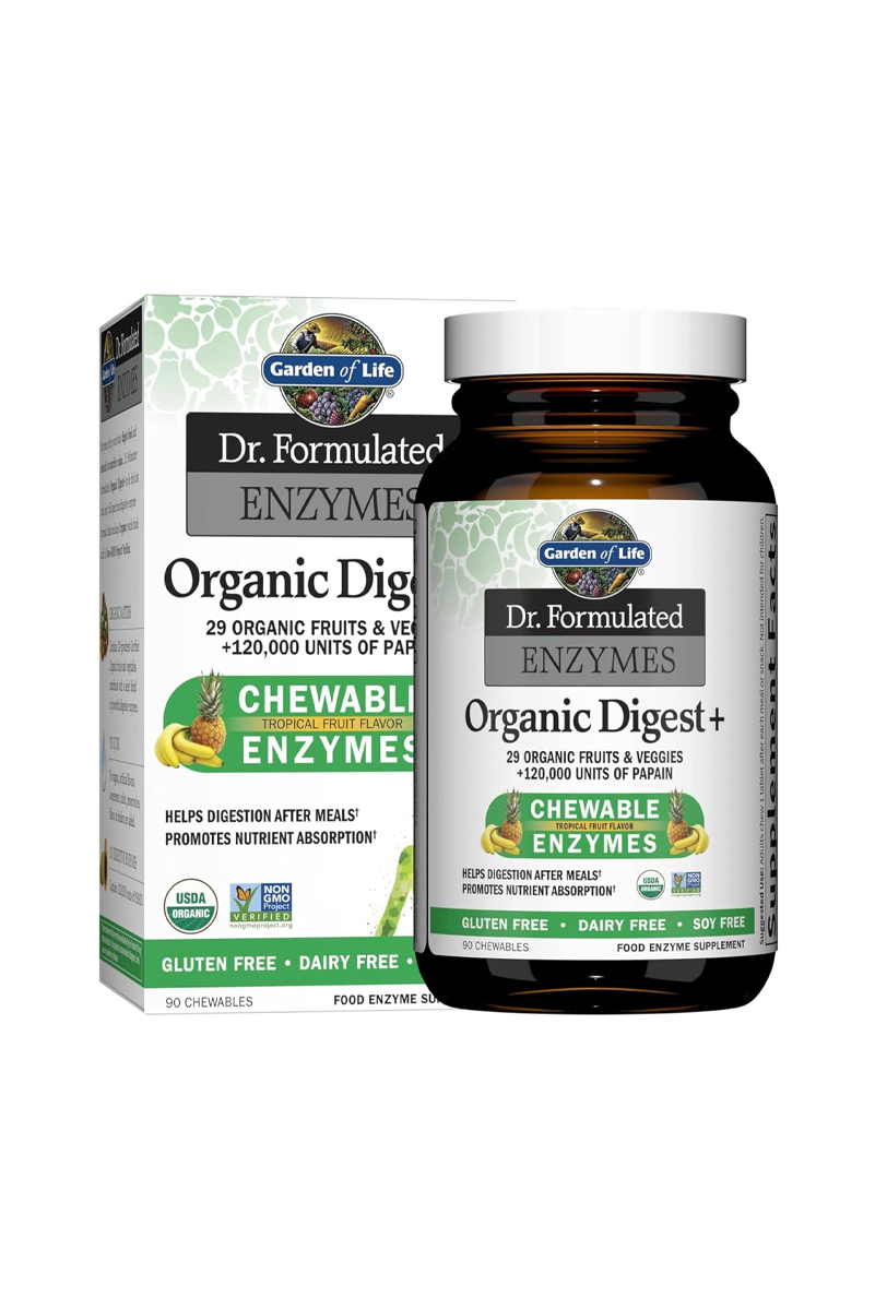 قرص آنزیم‌ گوارشی Garden of Life - بسته 90 عددی