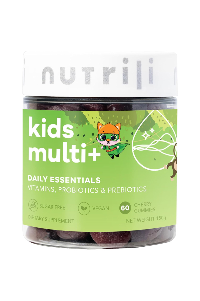 پاستیل مولتی‌ ویتامین و پروبیوتیک کودکان Nutrili - بسته 60 عددی