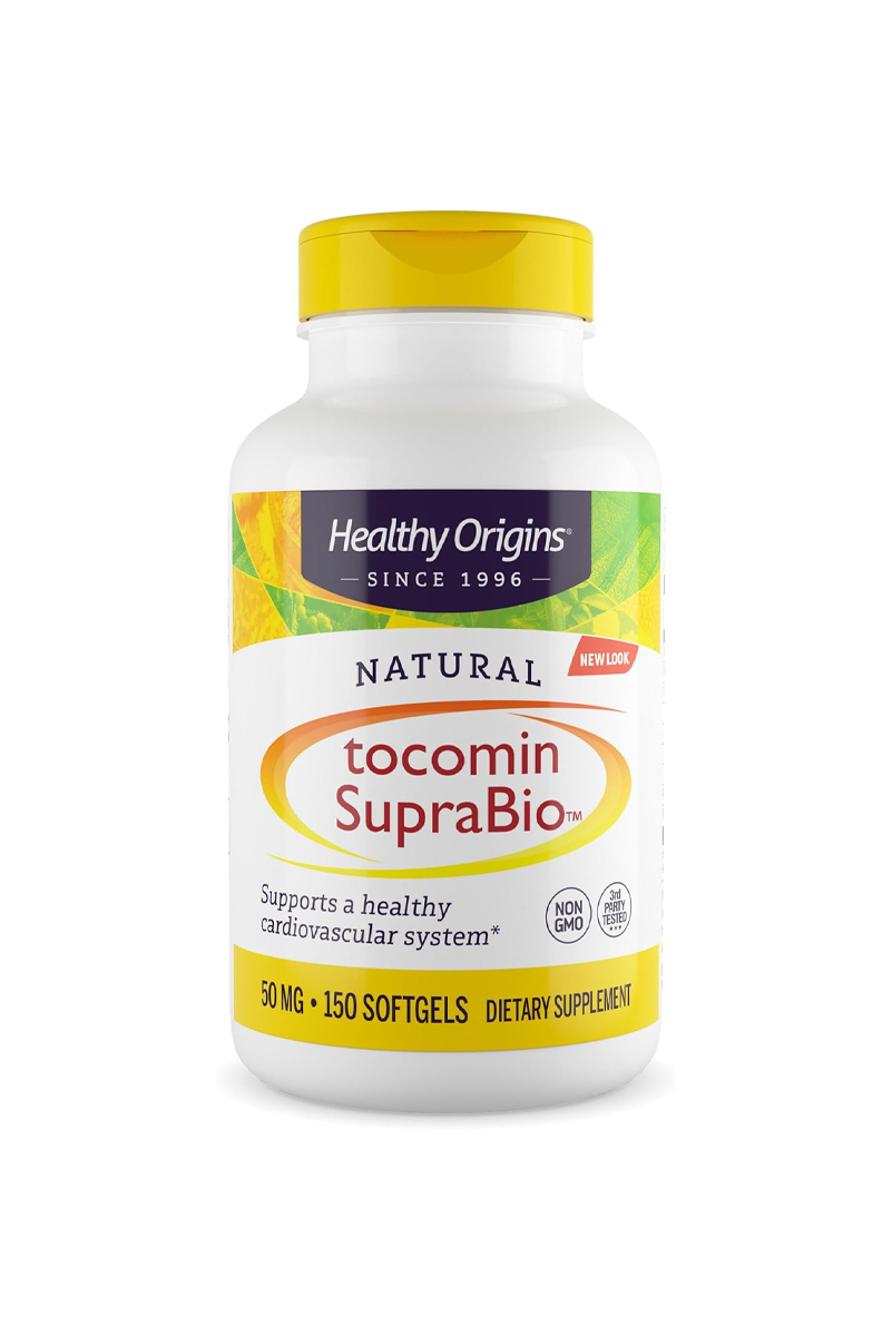سافت ژل توکومین سوپربایو (سلامت قلب و عروق) Healthy Origins - بسته ۱۵۰ عددی
