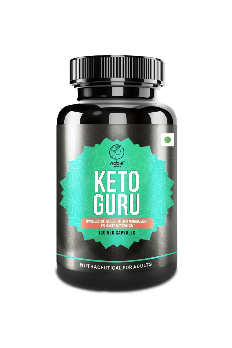 کپسول چربی‌ سوز کتو گورو Noble Nature - بسته ۱۲۰ عددی