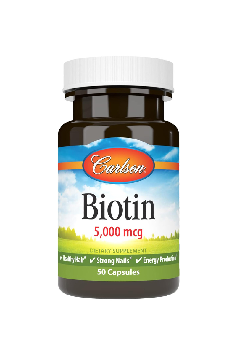 کپسول بیوتین Carlson 5000 mcg