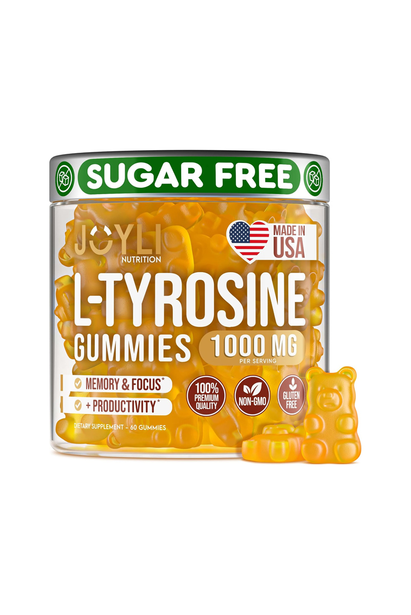 پاستیل ال تیروزین 1000 میلی گرم JOYLI Nutrition - بسته 60 عددی