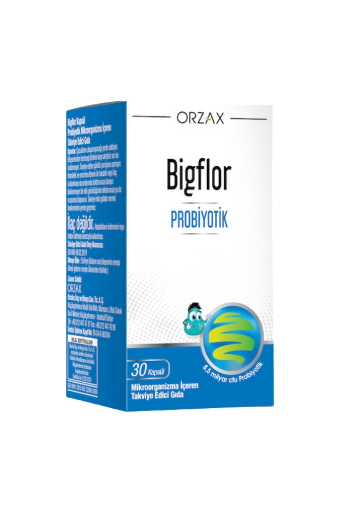 کپسول پروبیوتیک Bigflor برند Ocean - بسته ۳۰ عددی