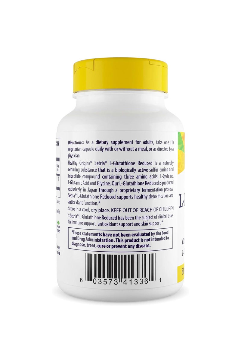 کپسول ال گلوتاتیون Healthy Origins - بسته 60 عددی