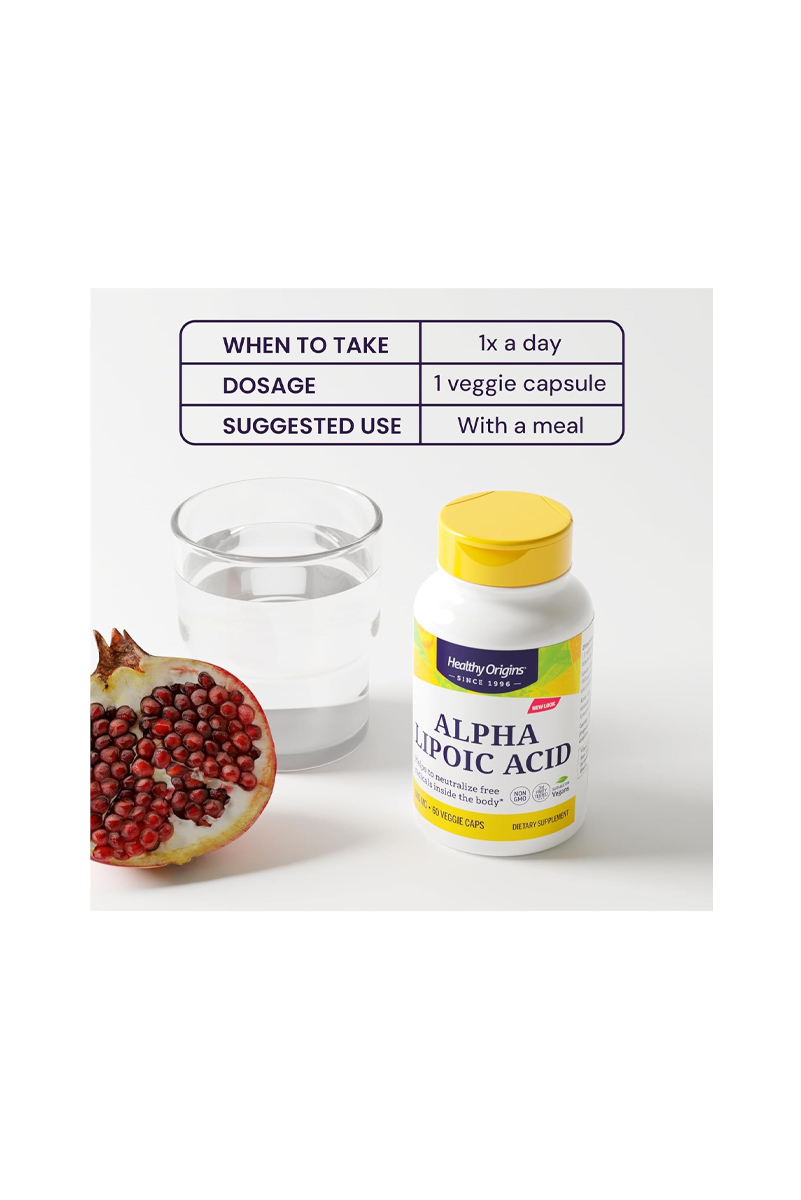 کپسول آلفا لیپوئیک اسید Healthy Origins - بسته 150 عددی