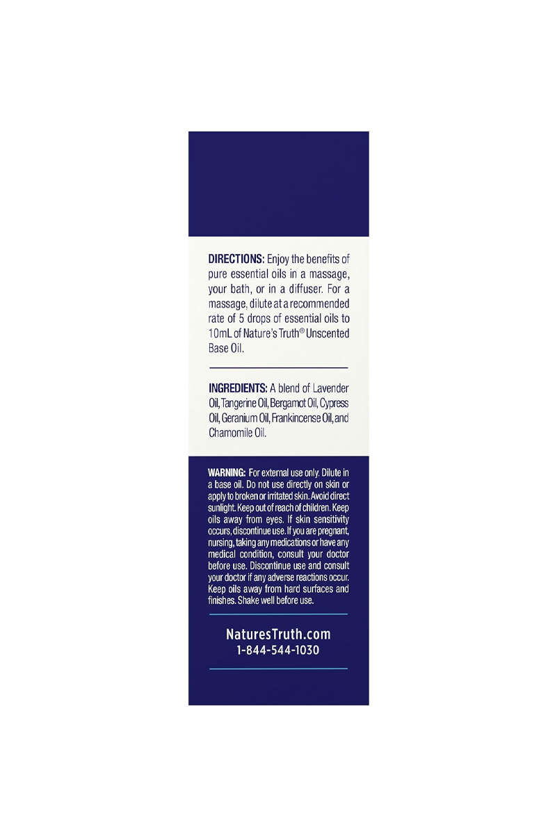روغن آرامش بخش و ضد استرس Nature's Truth - حجم ۱۵ میلی لیتر