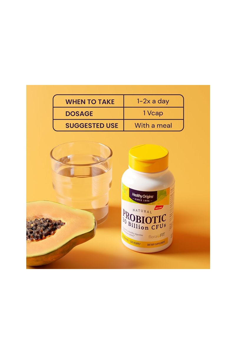 کپسول پروبیوتیک Healthy Origins - بسته 60 عددی