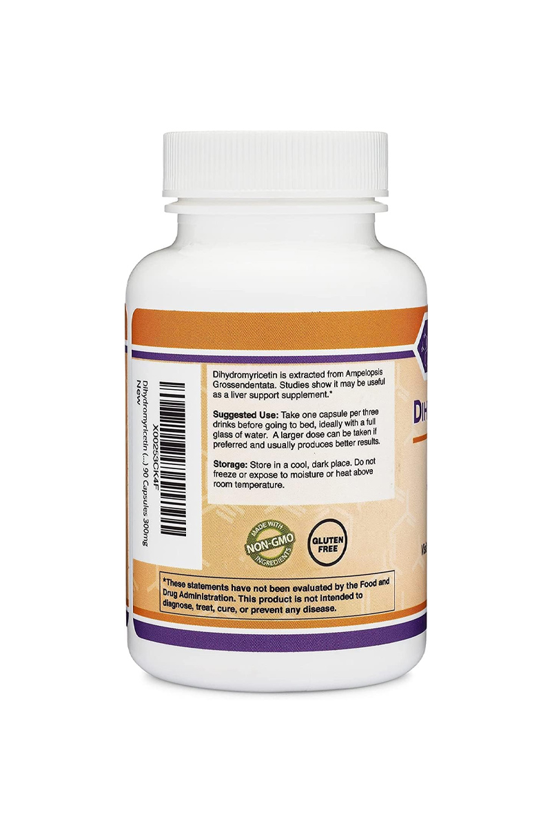 کپسول Dihydromyricetin برند Double Wood - بسته 50 عددی