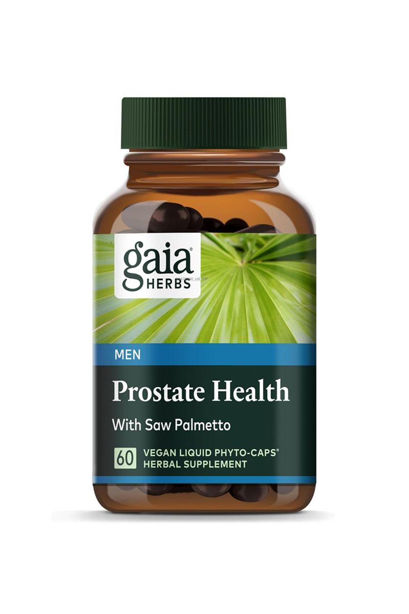 سافت ژل گیاهی سلامت پروستات Gaia Herbs - بسته ۶۰ عددی