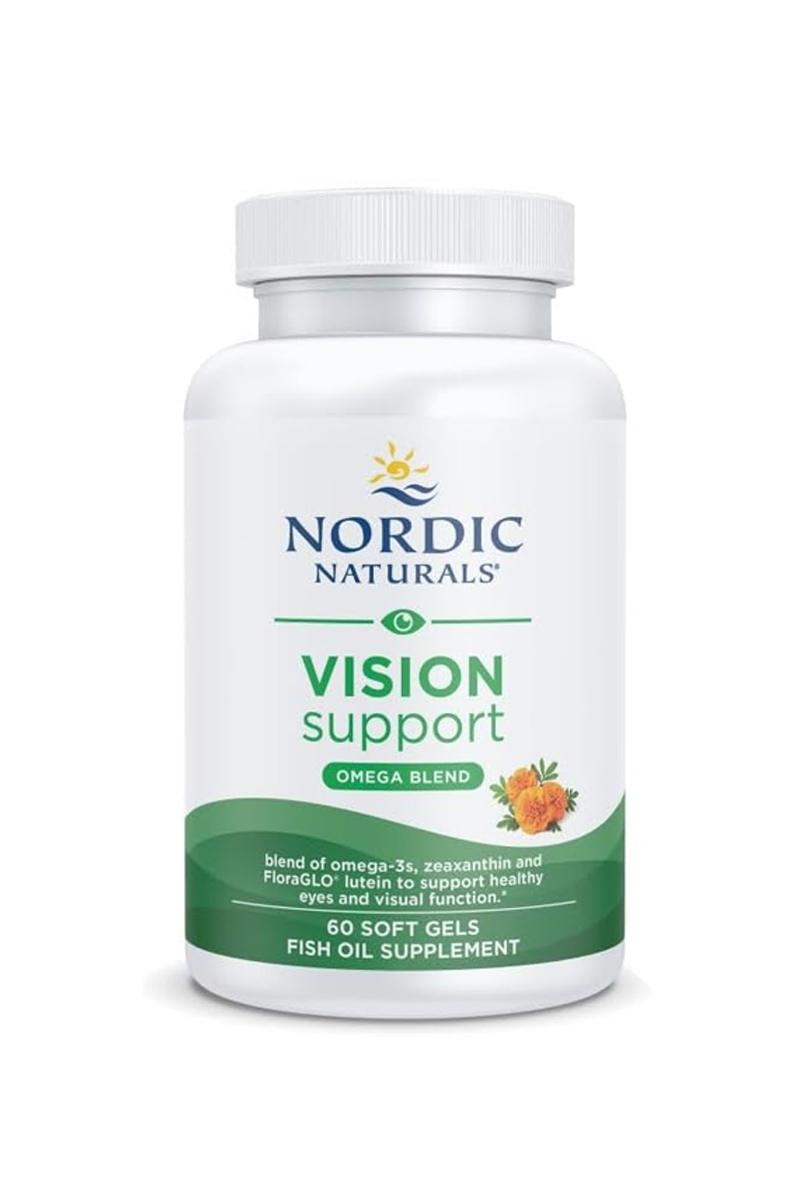 سافت ژل Omega Vision برای حمایت از چشم Nordic Naturals - بسته ۶۰ عددی